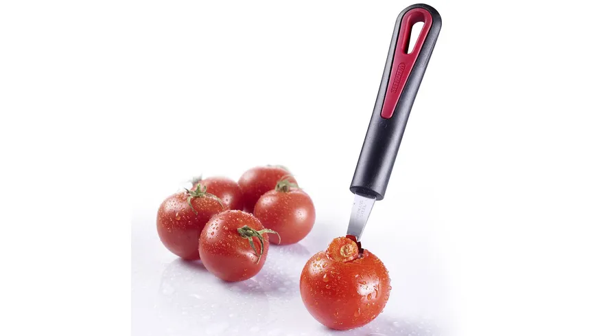 WESTMARK Aushöhllöffel/ Tomatenstrunkentferner »Gallant« silber/schwarz