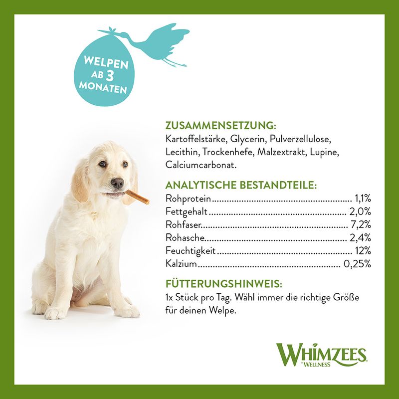 Whimzees by Wellness Sticks für Welpen