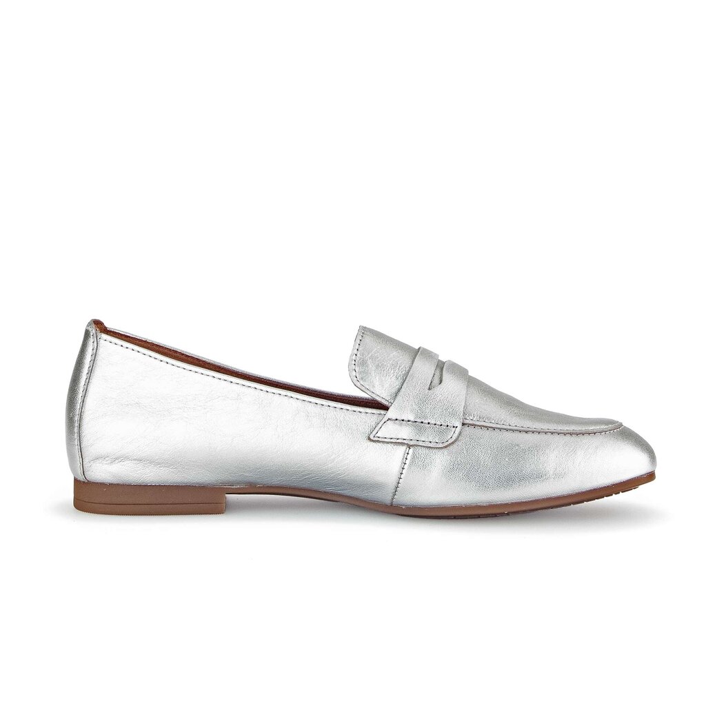 Gabor fashion Slipper silber