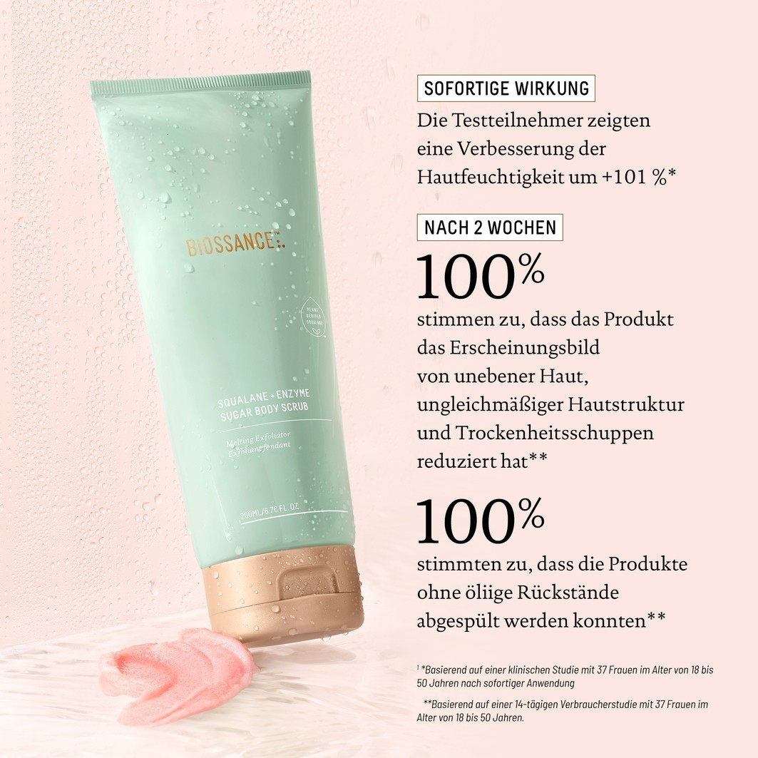Squalane + Enzyme Sugar Body Scrub