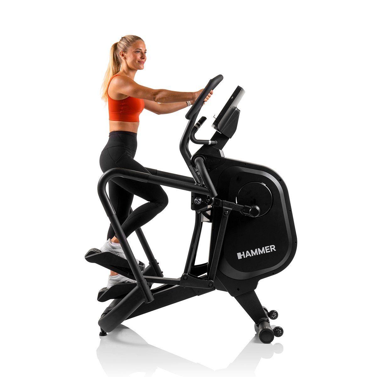 Hammer Crosstrainer Ellipsentrainer Fly RX ´23, 33 Programme, Kinomap