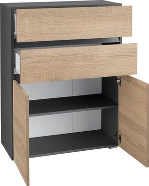 Home affaire Midischrank Wisla Höhe 98 cm, mit Türen & Schubkasten