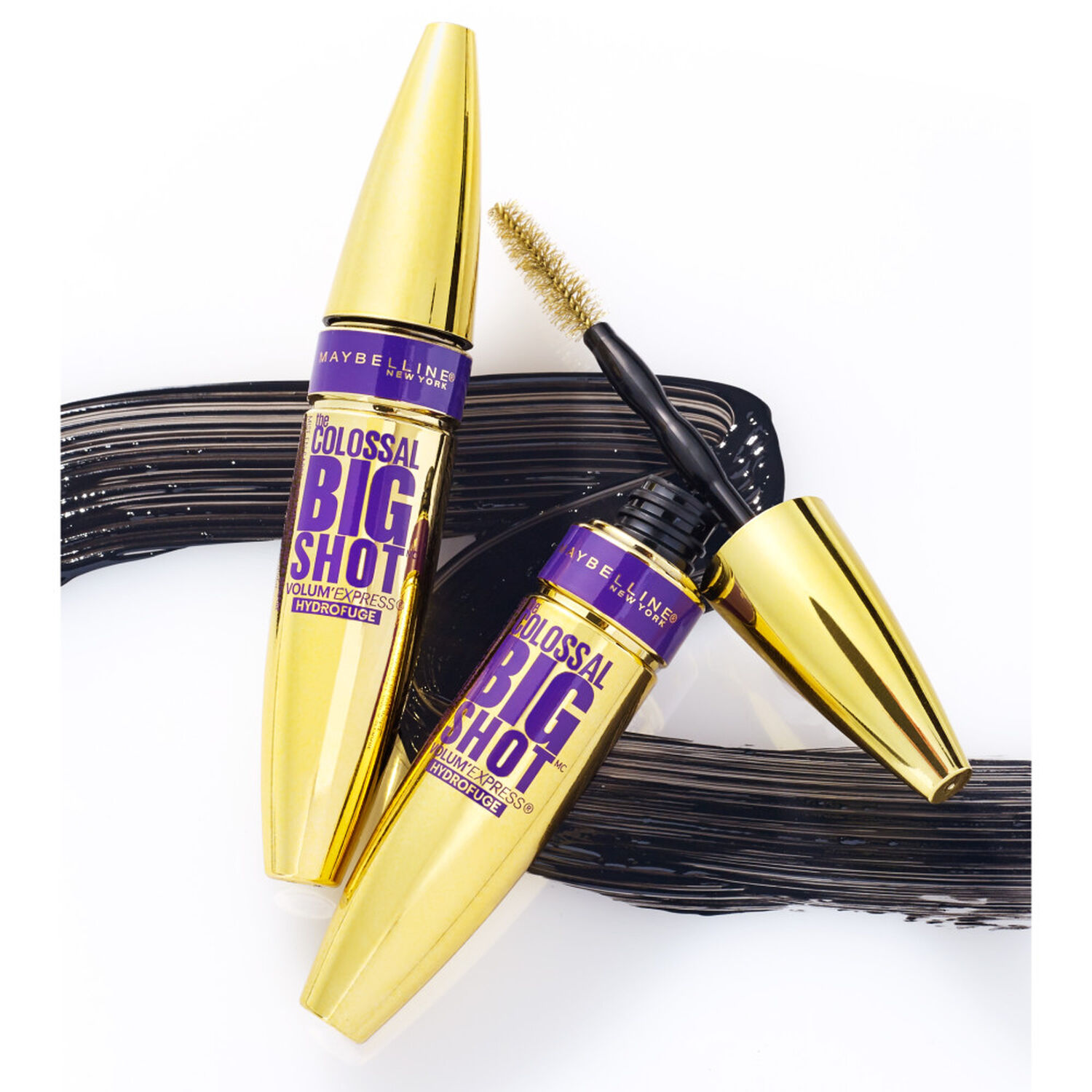 Maybelline New York Colossal Big Shot Mascara méga volume enrichi en collagène