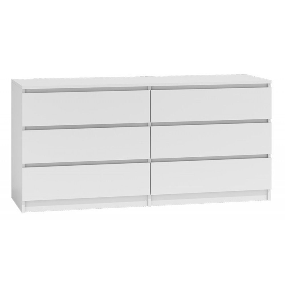 pressiode Kommode Kommode mit 6 Schubladen 140cm Sideboard Anrichte