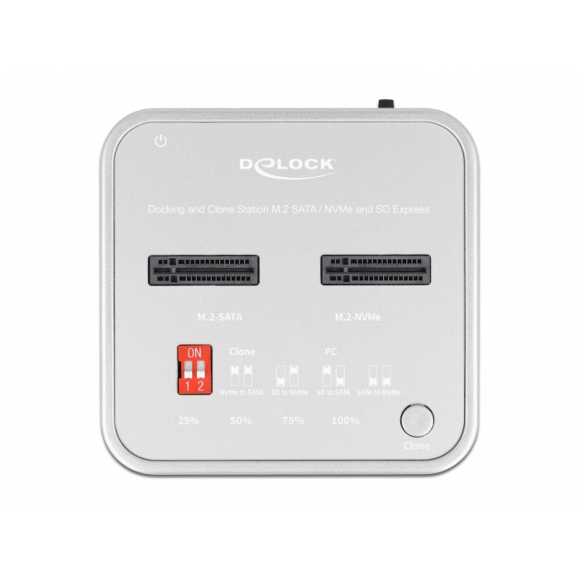 Delock Laptop-Dockingstation DeLOCK USB 3.0 Docking- und Klonstation M.2