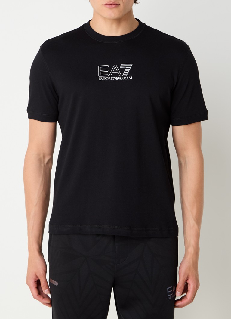 Tricou Emporio Armani cu logo imprimat