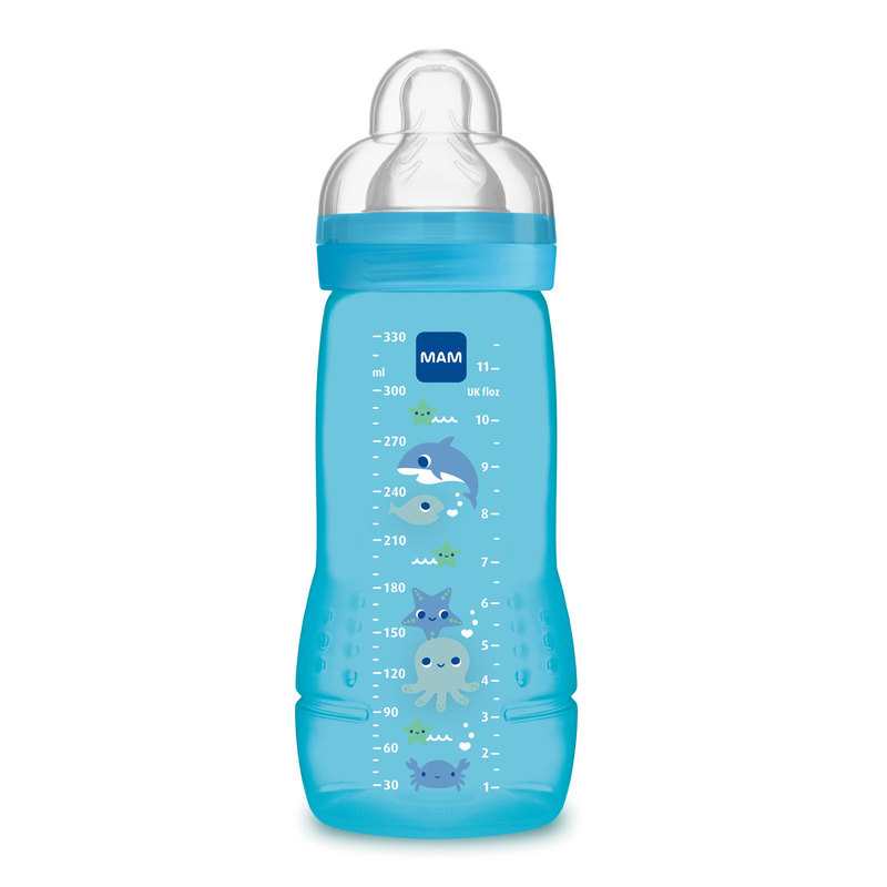 Biberon Easy Active 330 ml bleu MAM