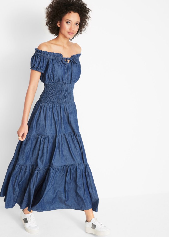 Sommer-Carmen-Kleid