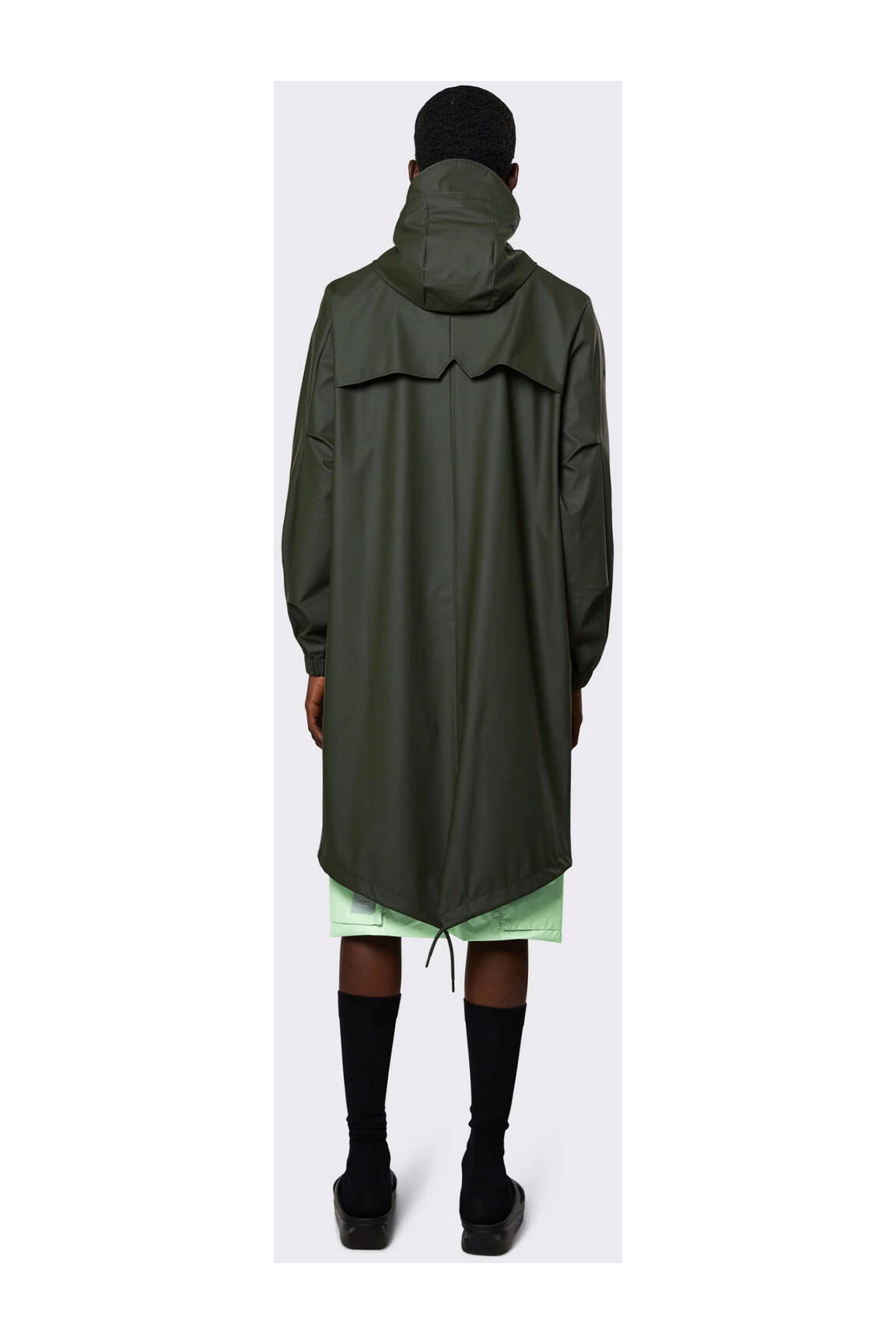 Rains Impermeables Trenchs Unisexe couleur vert
