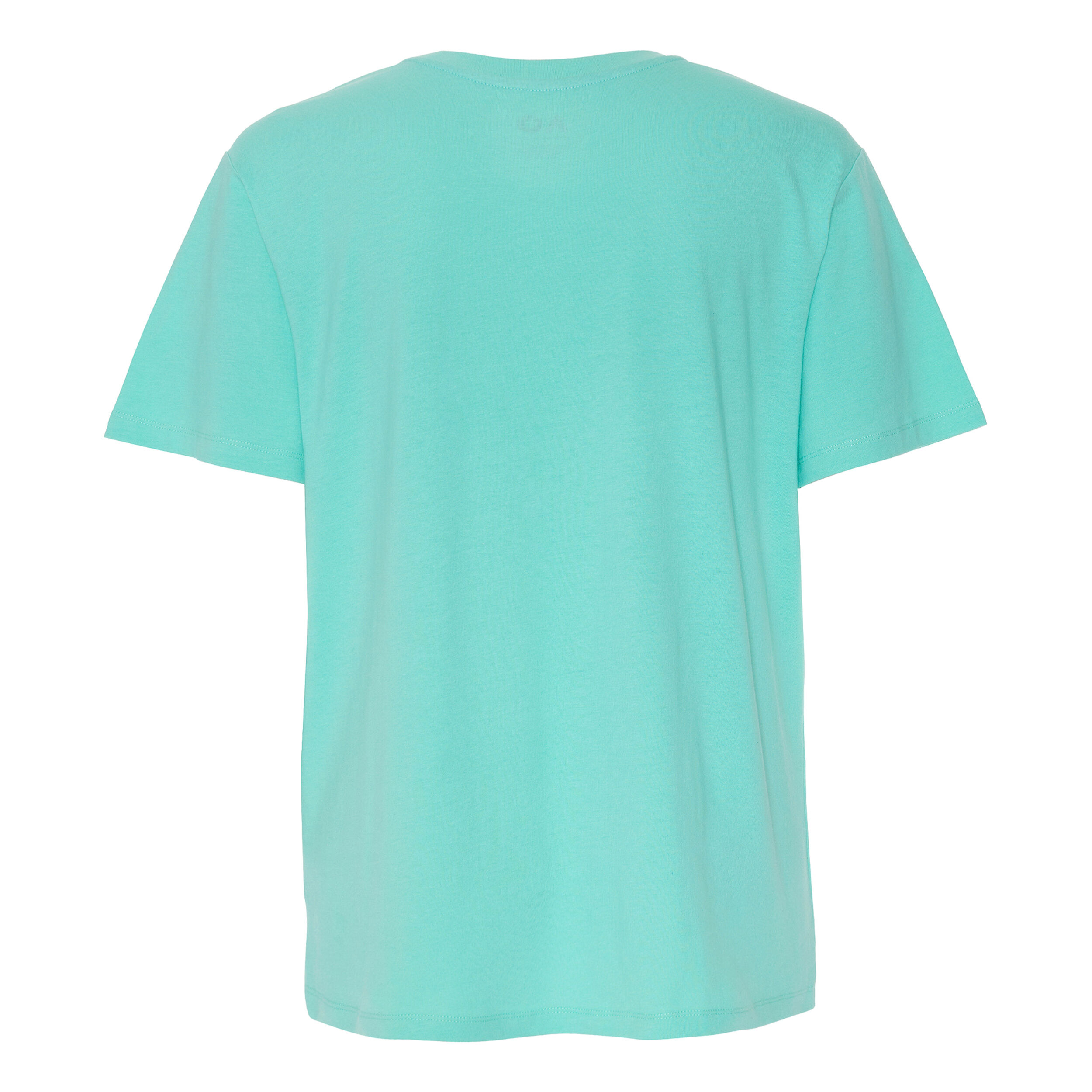 AO Floral Logo T-Shirt Damen - Türkis, Mehrfarbig