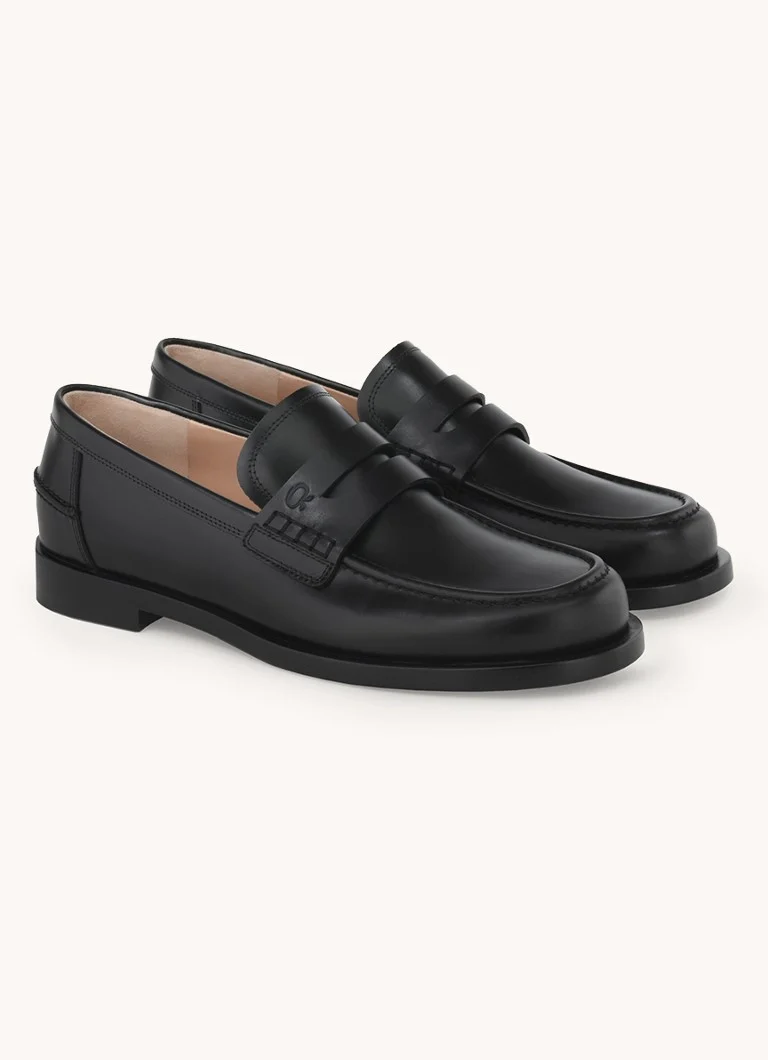 Gianvito Rossi Michael calfskin loafer