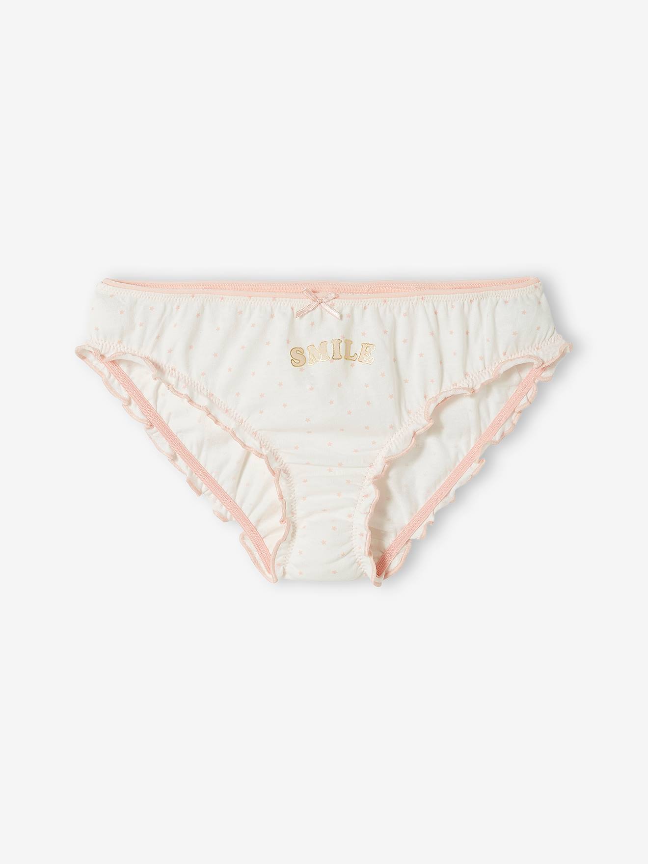 Lot de 3 culottes volantées fille lot ivoire