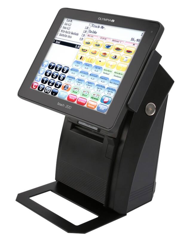 Olympia Registrierkasse Touch 200 TSE Schwarz