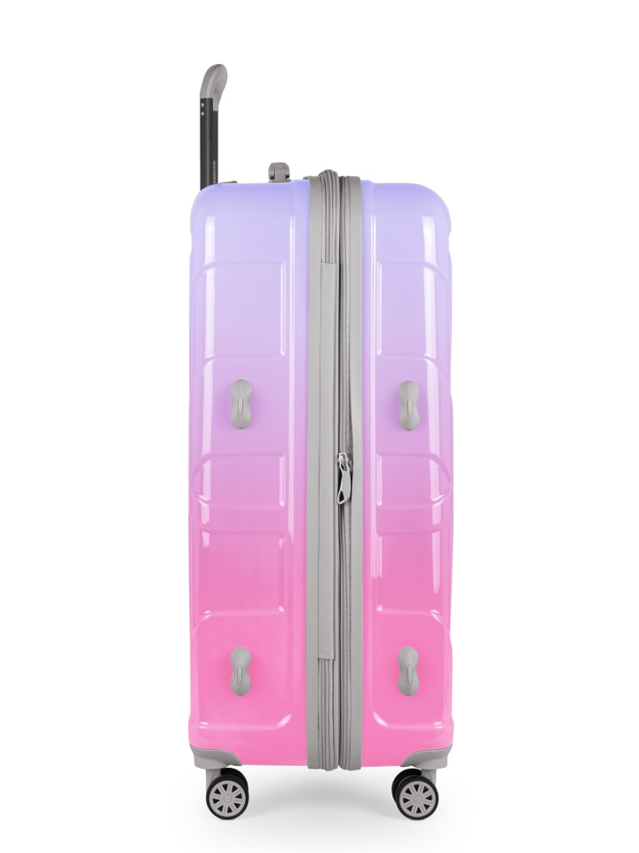 suitline Großer Reisekoffer erweiterbar XL Koffer 4 Rollen TSA 110 L in Sakura günstig kaufen L