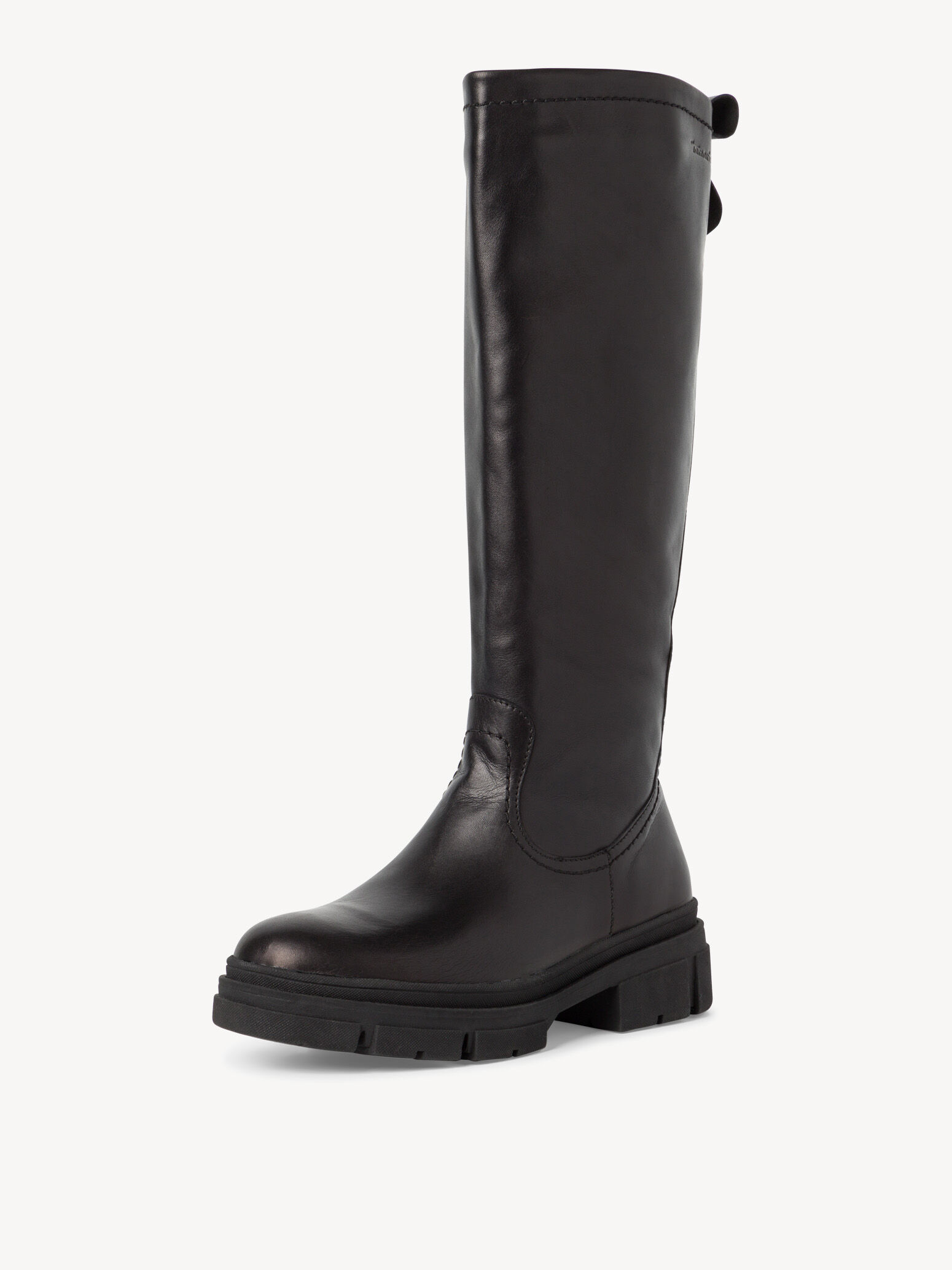Bottes en cuir - noir