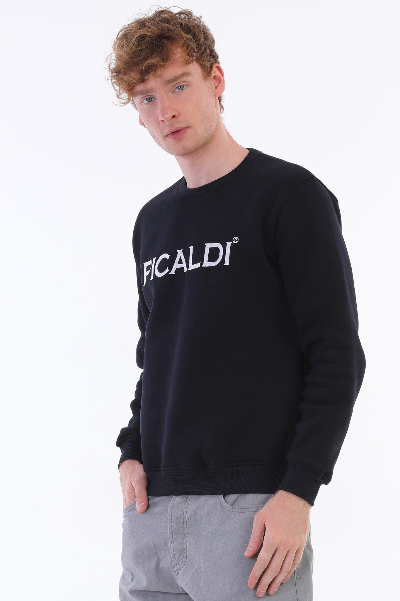 PICALDI Jeans Sweatshirt Charlie Pullover, Rundhalsausschnitt