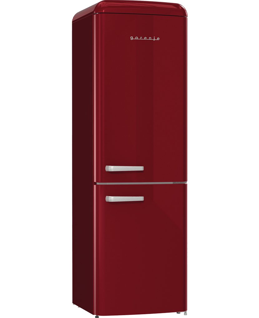 GORENJE Kühlschrank ONRK619ER, 194 cm hoch, 60 cm breit, LED Display, NoFrostPlus, FastFreeze, IonAir und MultiFlow 360°