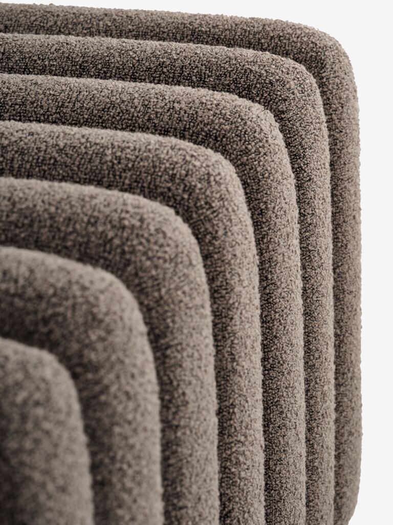 BISLEV BISLEV bench, dark sand fabric