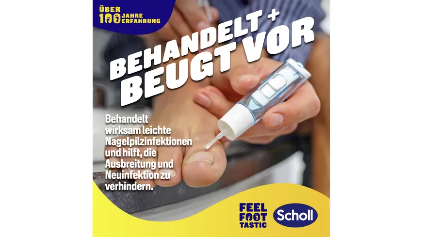 Scholl 2 in 1 Stift bei Nagelpilz