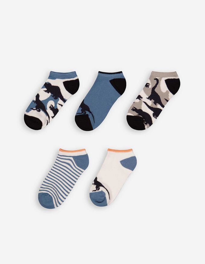 Sneakersocken - 5er-Pack