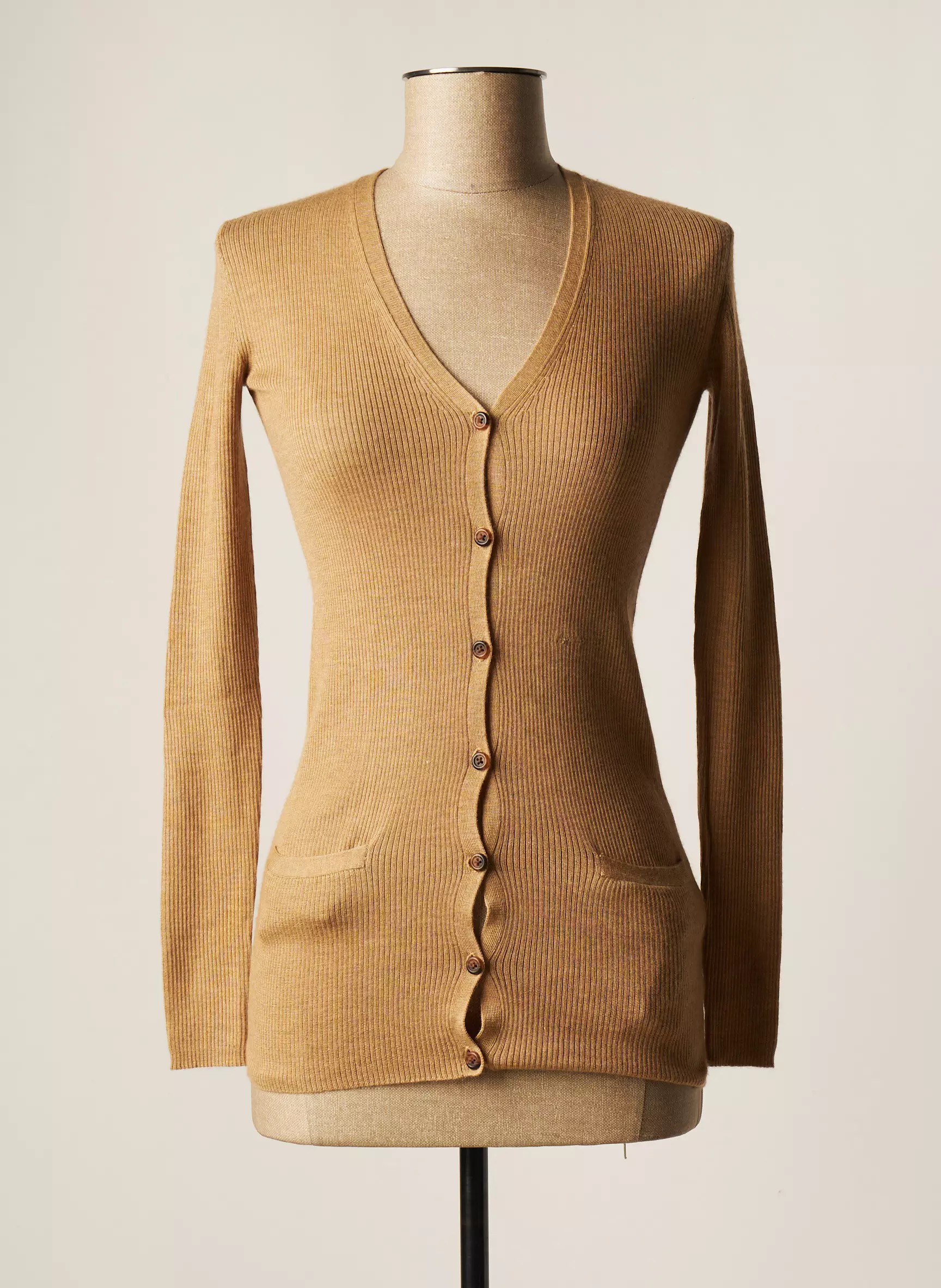 Ralph Lauren Cardigans Femme couleur beige