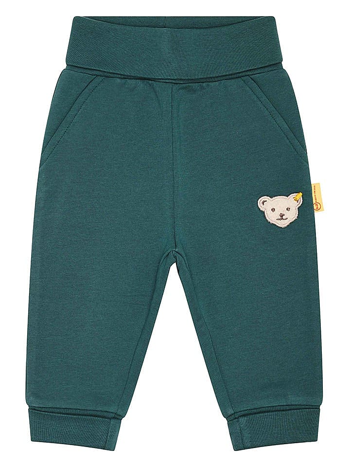Steiff Sweathose in Dunkelgrün günstig kaufen 80