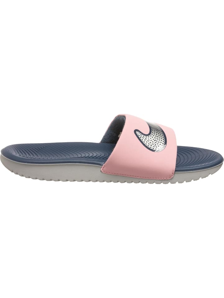 Nike Nike Sandalen in pink/metallic silver/navy günstig kaufen 40