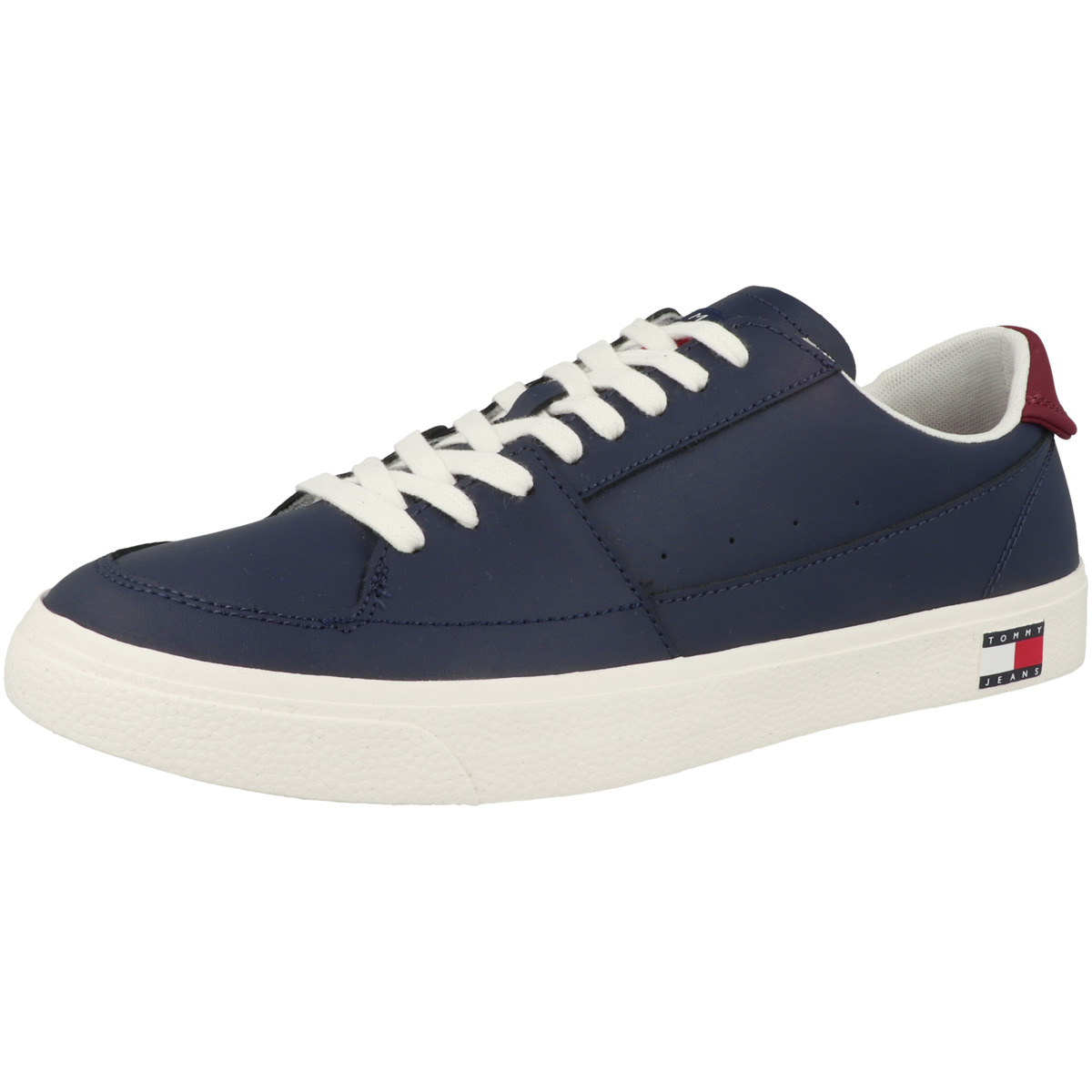 Tommy Hilfiger Tommy Jeans Vulcanized Leather Sneaker Low dunkelblau