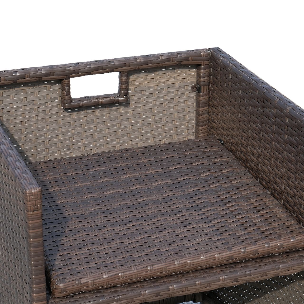 Outsunny Polyrattan Sitzgruppe