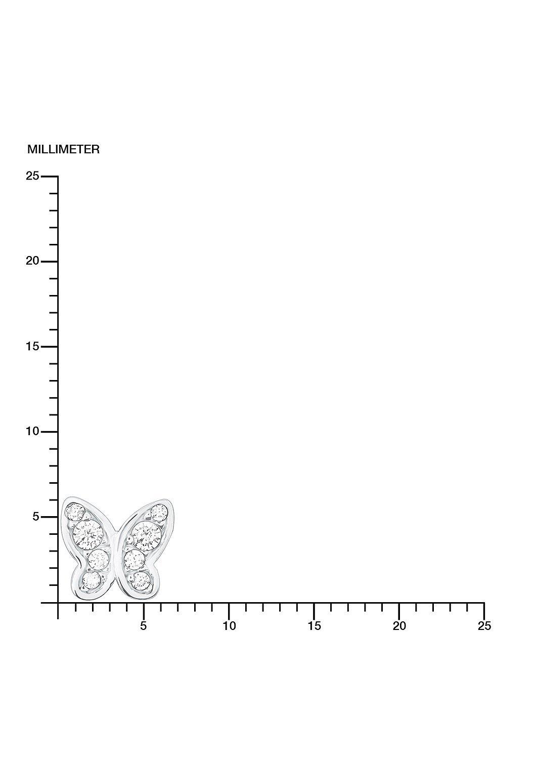 Schmetterling-Ohrringe aus Silber  272.603.6414.4164-01E0