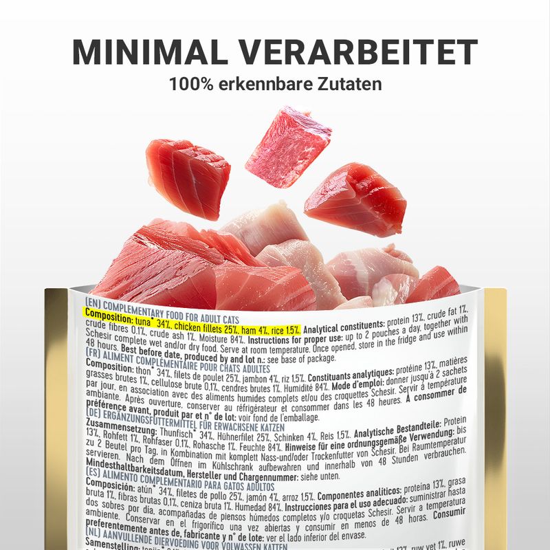Sparpaket Schesir Jelly Pouch 24 x 85 g zu TOP-Preisen | bitiba %