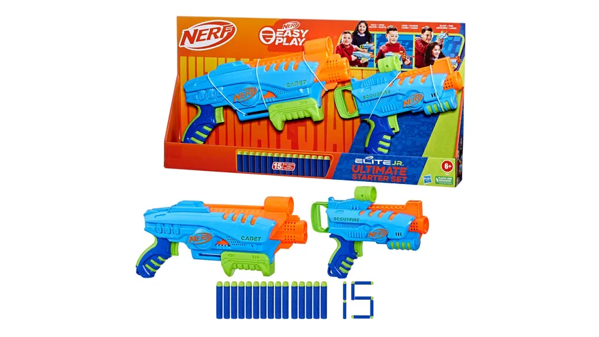Hasbro - Nerf Elite Jr Ultimate Starter Set