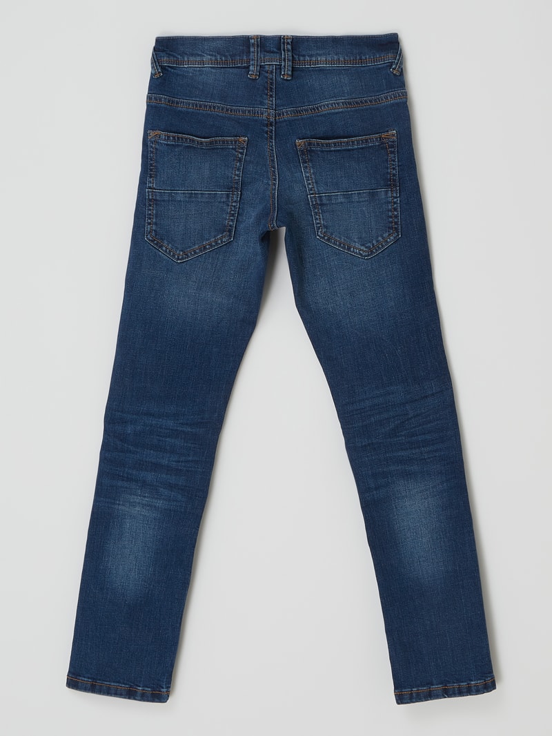 Slim Fit Jeans mit Stretch-Anteil Modell 'Tom' in jeans