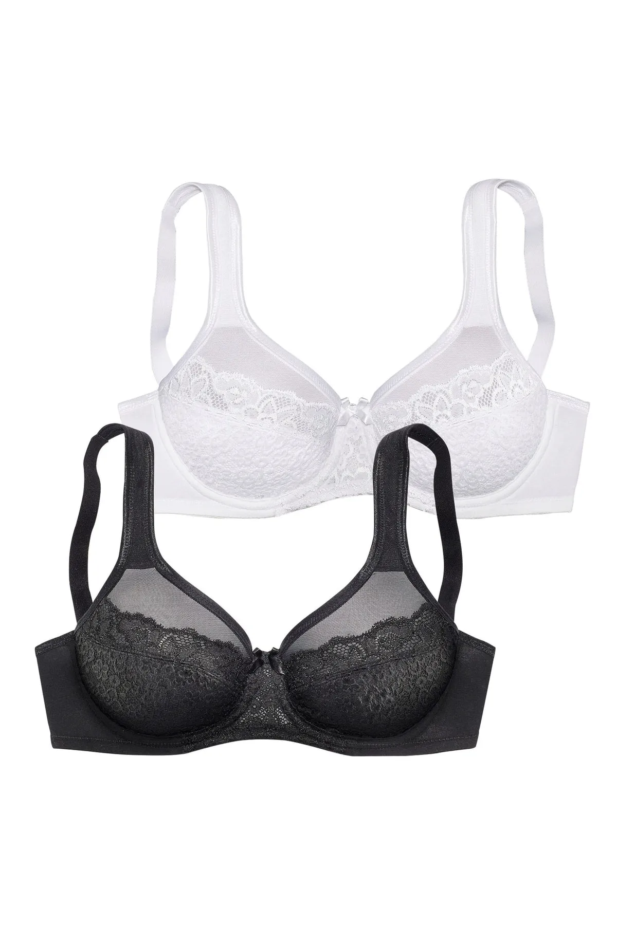 PETITE FLEUR  BH - Schwarz - Unifarben