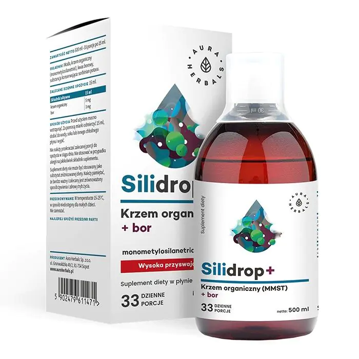 Aura Herbals Silidrop + tečni bor