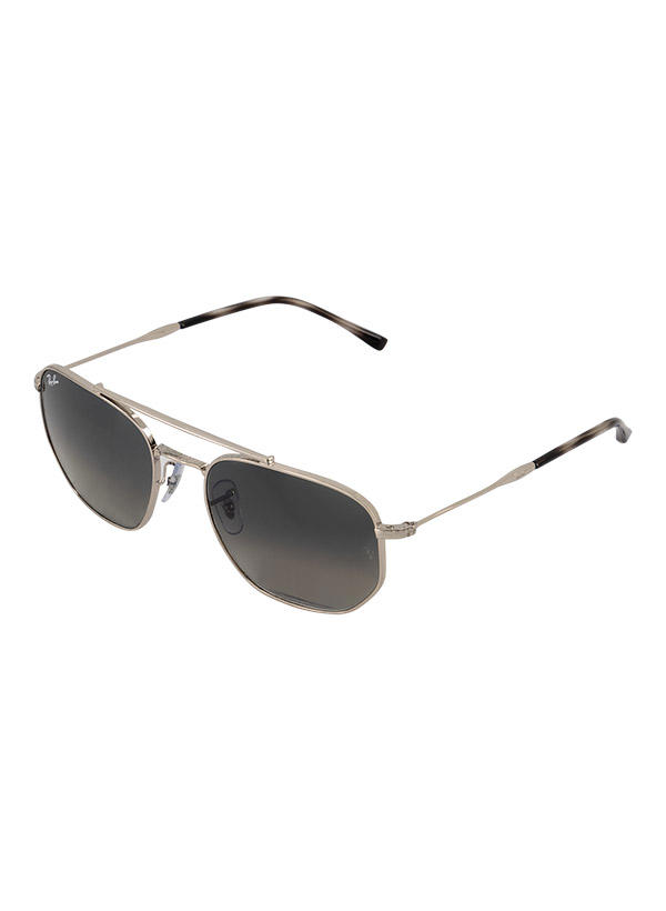 Ray Ban, Sonnenbrille, Metall, silber