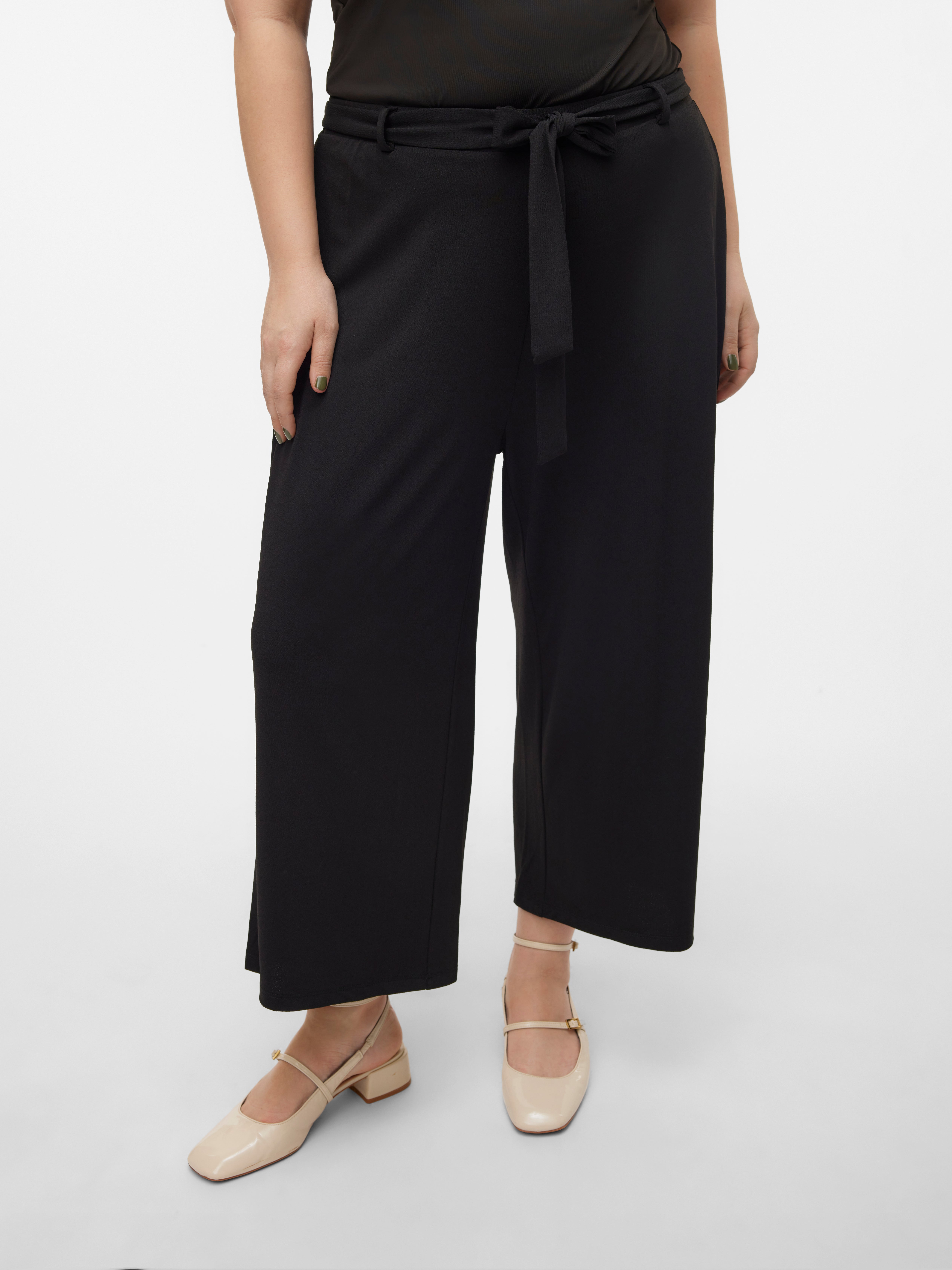 VMMILLA Hohe Taille Culottehose