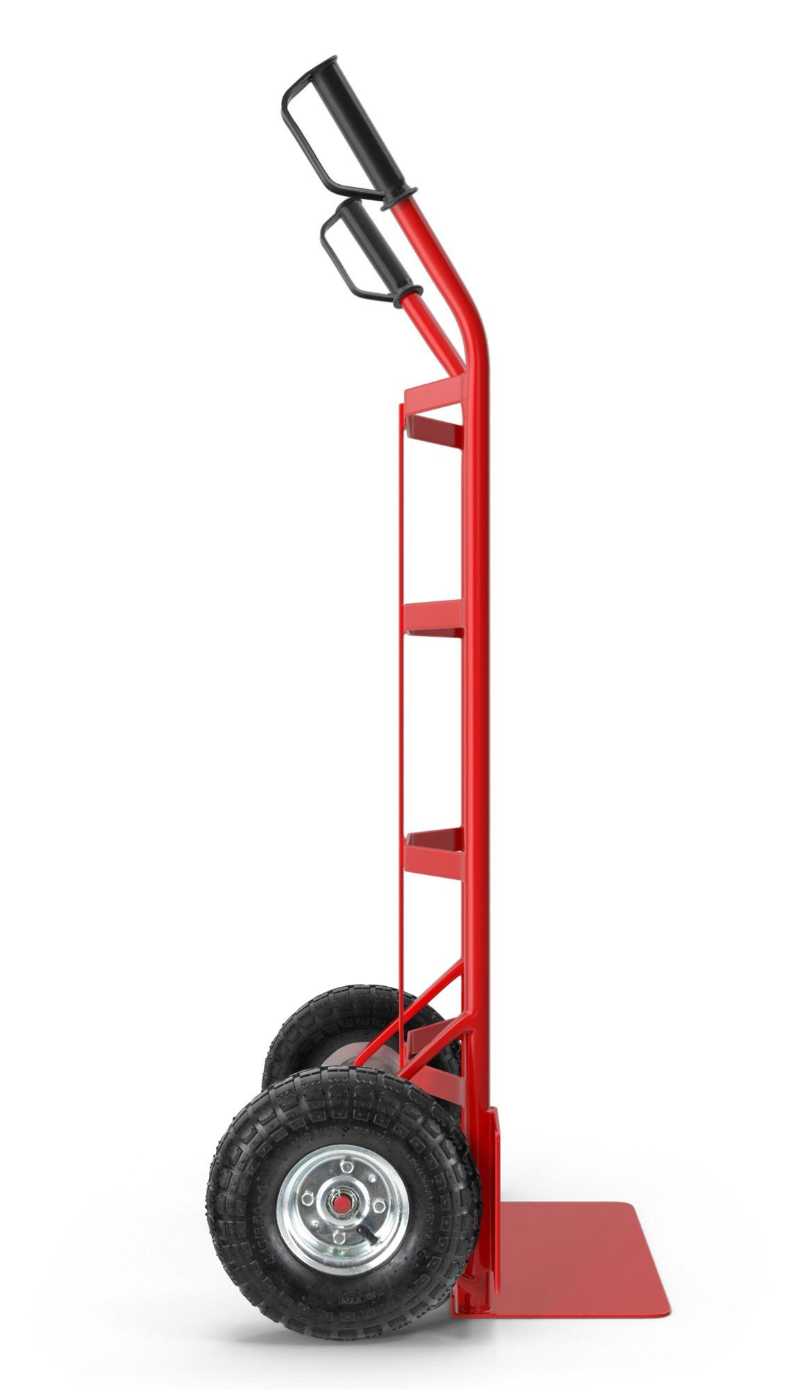 Stagecaptain Sackkarre Transportkarre bis 200 kg - Handkarre mit Luftreifen, (Carryboy, 1-St., praktischer Gefährte für Umzug oder Getränkekisten), Stabiler Metallrahmen und Sicherheits Haltegriffen