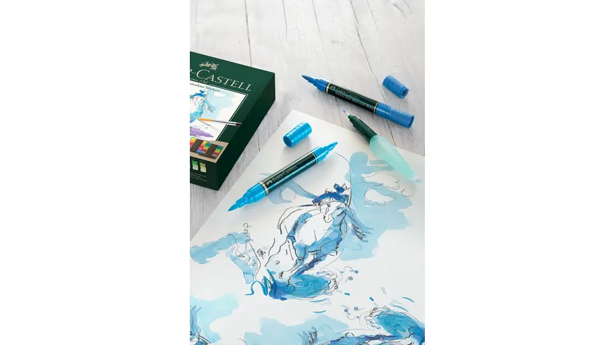 FABER-CASTELL Aquarellmarker Albrecht Dürer 20er Etui