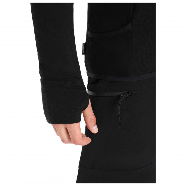 Icebreaker - Zoneknit L/S Zip Hoodie - Merinohoodie