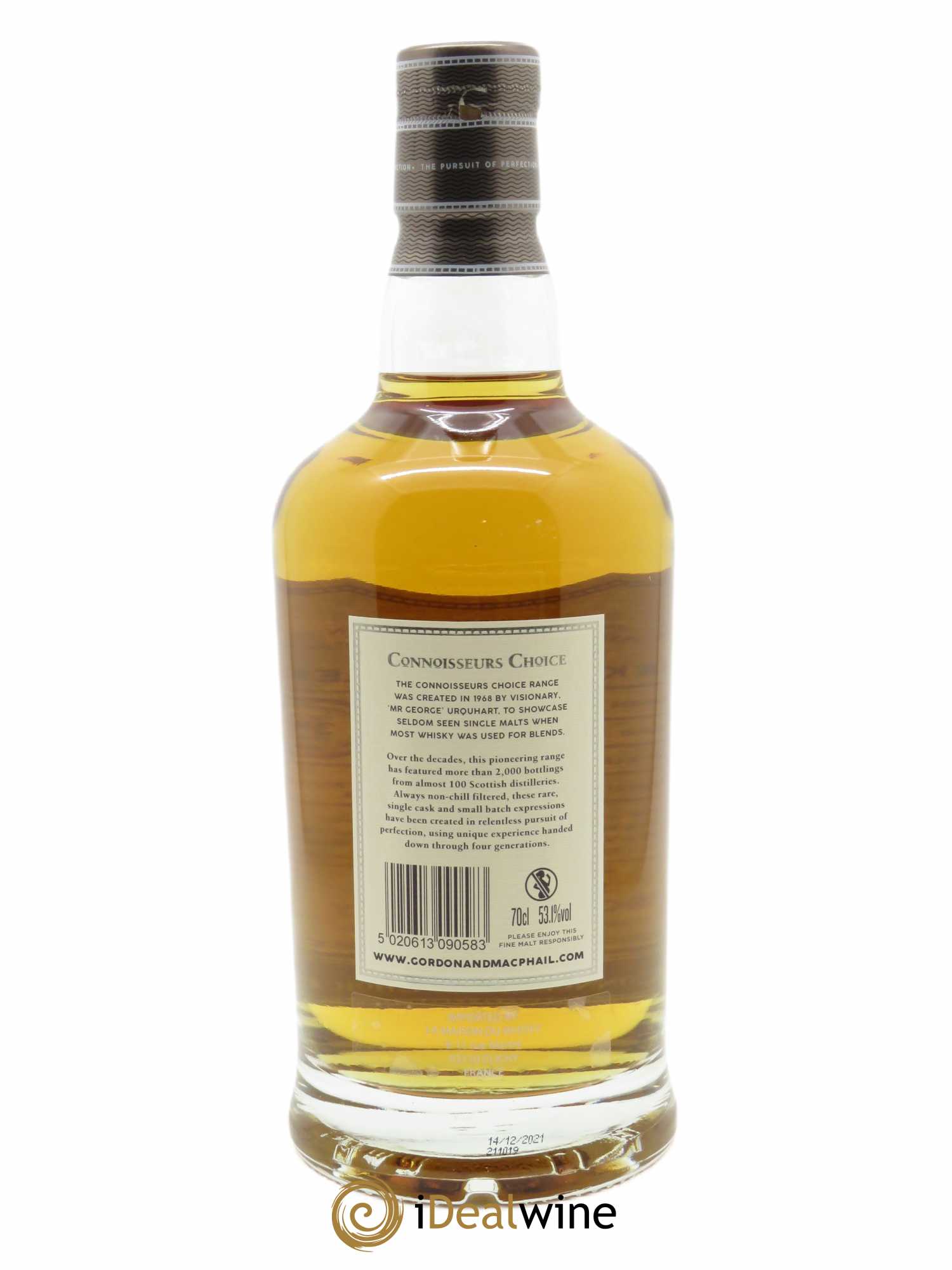 Whisky Linkwood Gordon & Macphail  1991 - Lot de 1 Bouteille
