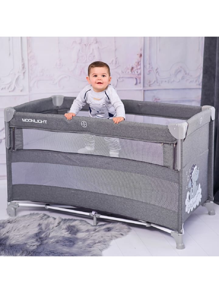 Lorelli Baby Reisebett Up´n Down, in rosa günstig kaufen 60x120 cm