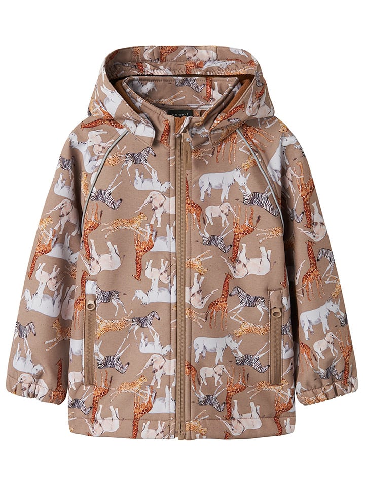name it Softshelljacke in Hellbraun günstig kaufen
