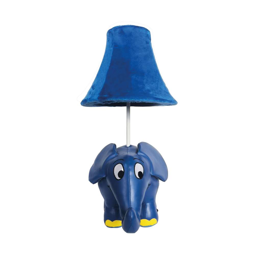 Tischleuchte Elefant blau