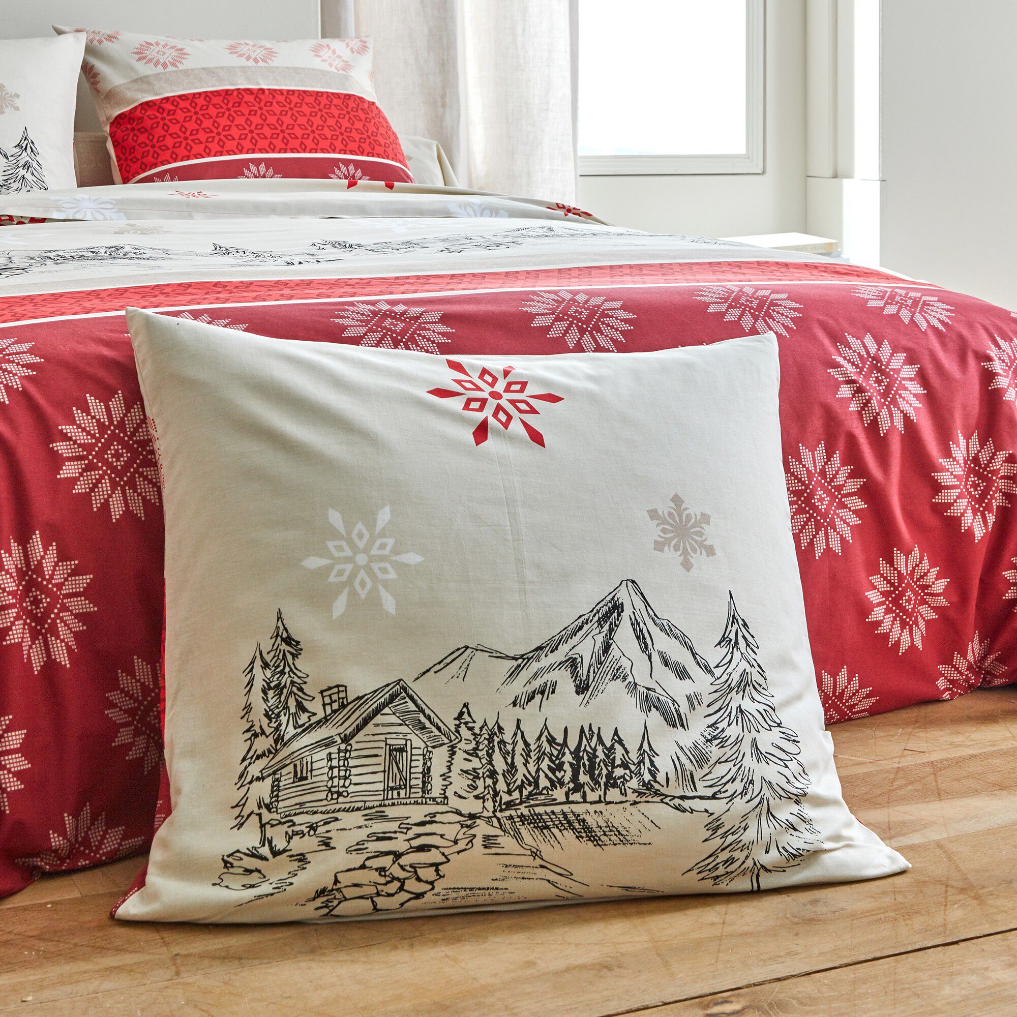 Linge de lit Montana en flanelle