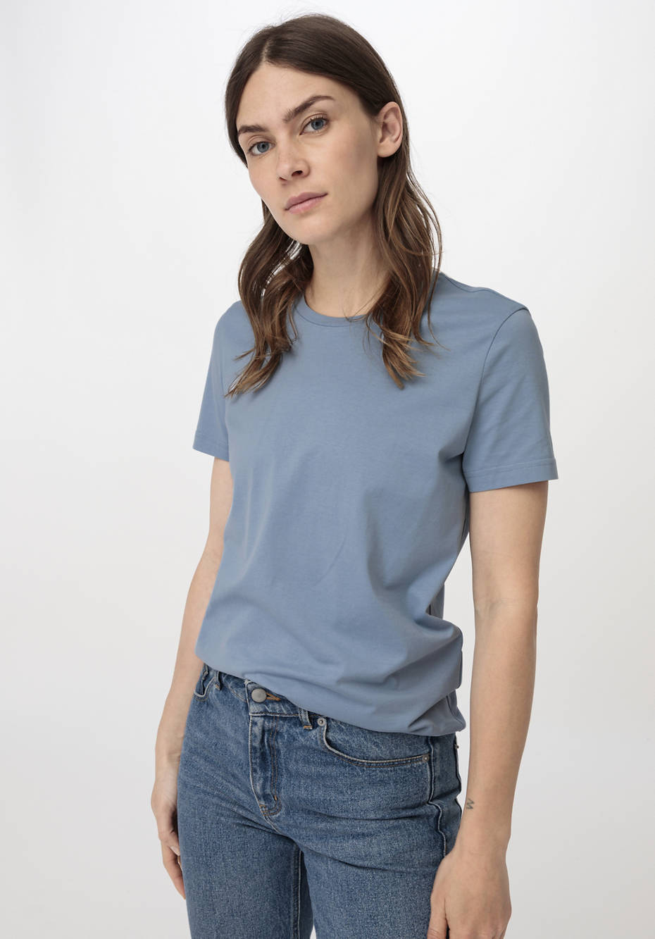 Kurzarm-Shirt aus reiner Bio-Baumwolle