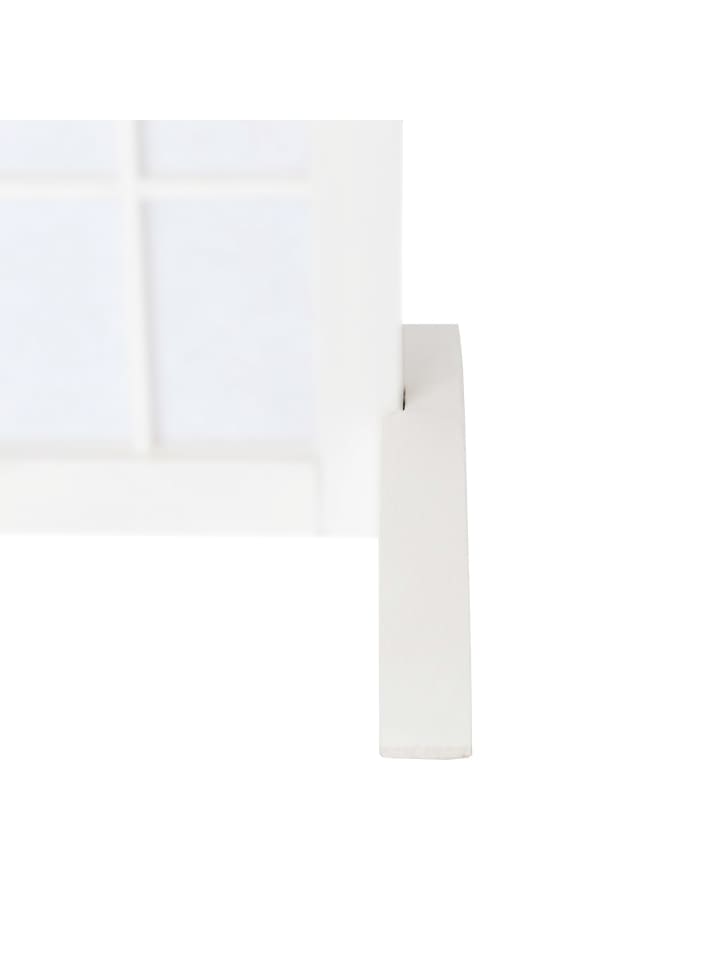 Homestyle4u Raumteiler Standfuß in Weiß günstig kaufen onesize