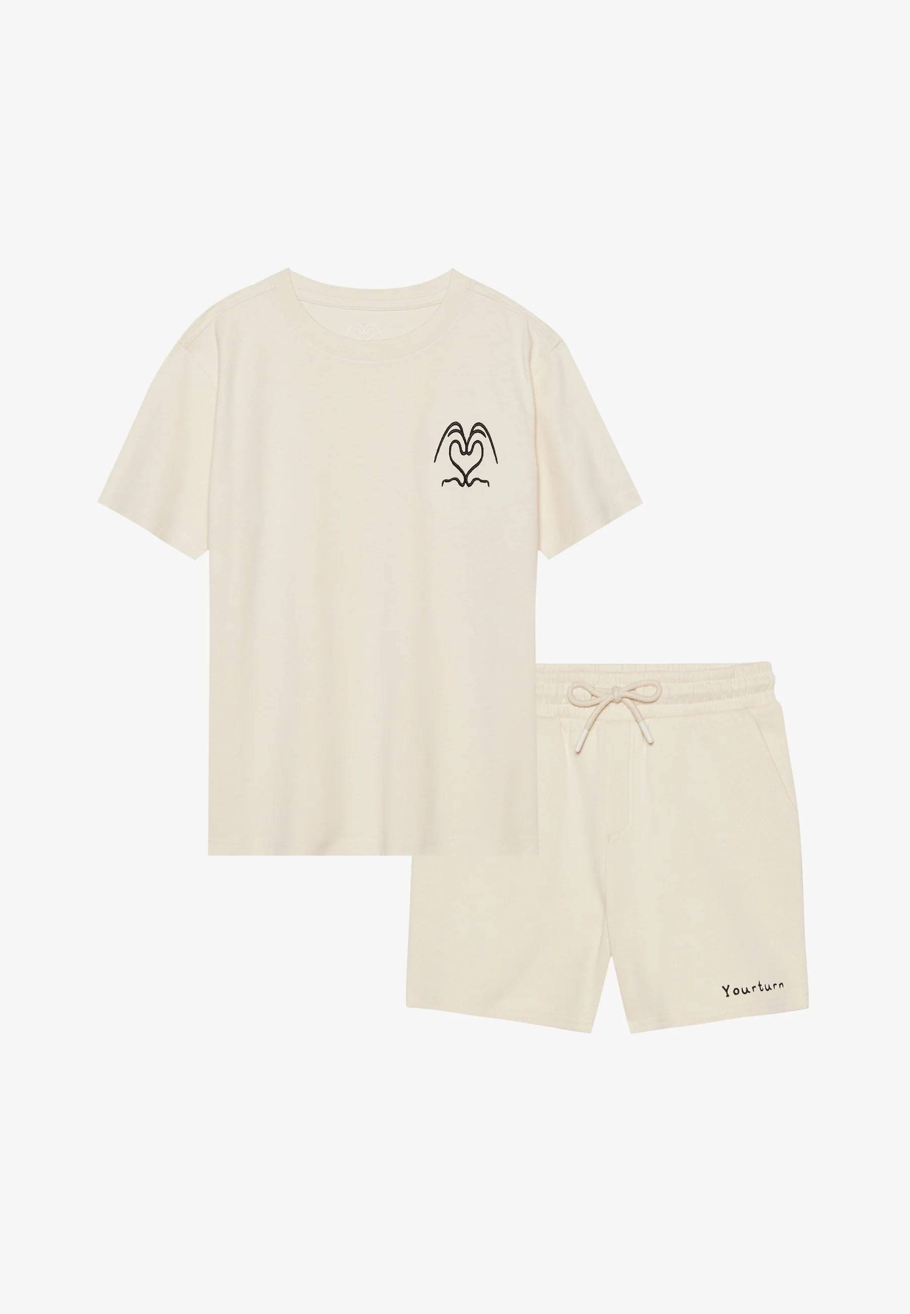 Conjunto unisex Yourturn Kids - Pantalones cortos