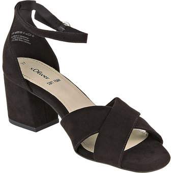 s.Oliver Sandale in schwarz
