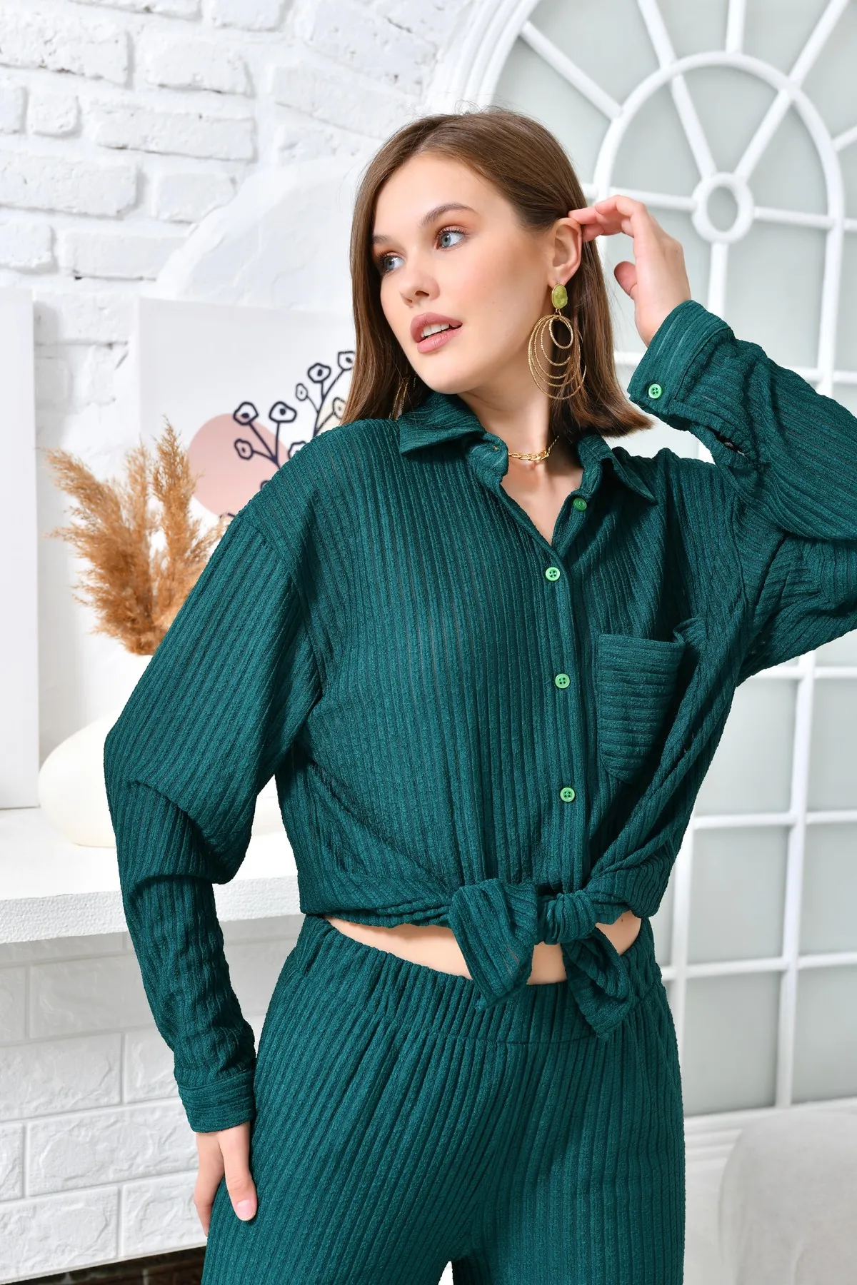 VOLT CLOTHİNG  Zweiteiler - Grün - Regular Fit